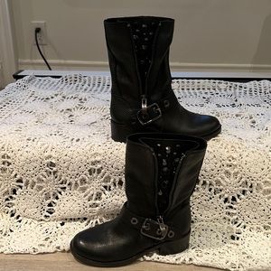 Vince Camuto Moto boots size 6 1/2
